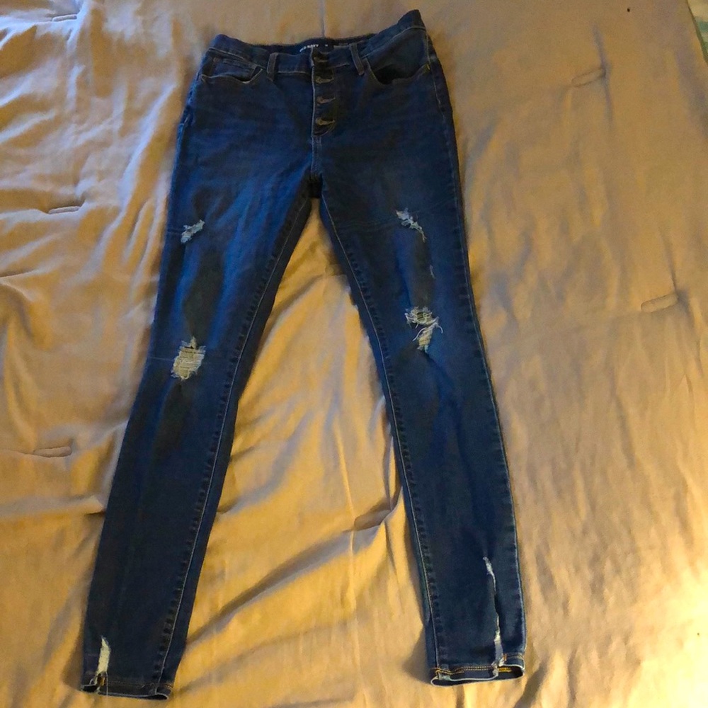 Old Navy girls size 16 rockstar super skinny jeggings